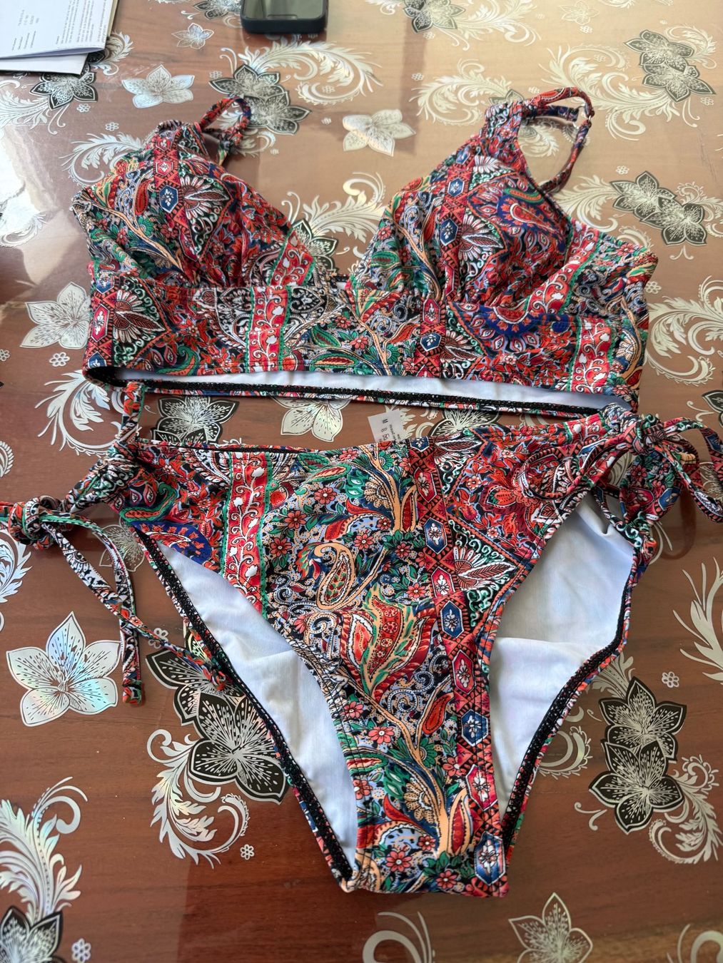 Costumi da bagno & Bikini: Neu Bikini Damen Gr. M Sommerliche Farben – Nuovo (secondo la descrizione) da Spreitenbach venduto da designershop65