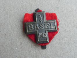 Abzeichen Eidg. Turnfest Sport Basel BS 1912 Turnkreuz