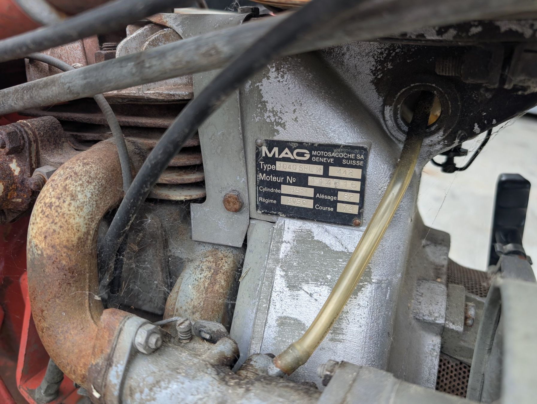 Bucher Tutte le macchine: Bucher M500 Motormäher – Difettoso da Dietschwil venduto da Luchs015 4