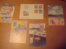PJ 1988 FDC Serie und Maximumkarten RR AB NUR 75 RP‪