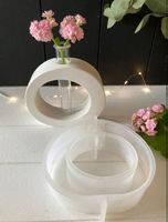 Giessform aus Silikon Vase/Stabkerzenhalter