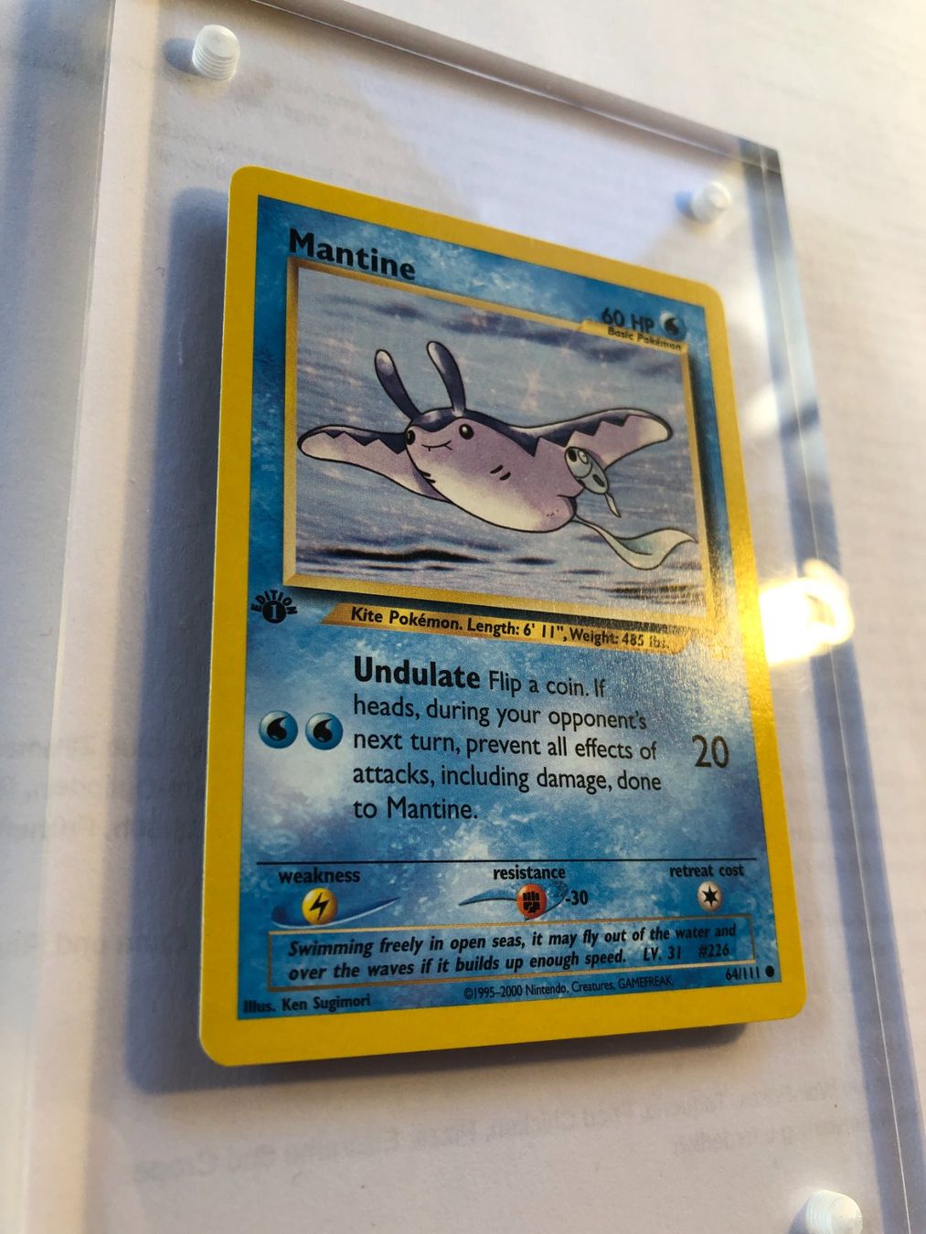 Sammelbilder & Trading cards: Mantine 1st Neo Genesis - MINT - ab 1.- – Gebraucht aus Giubiasco von dan_pr8b 1