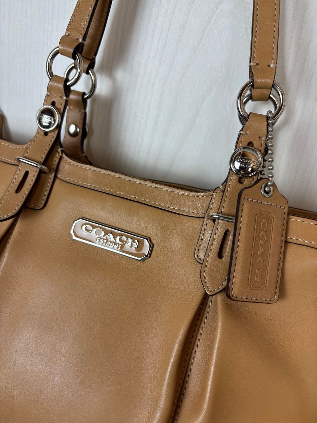 Coach Borse da donna: Coach Leather Tote Bag – Usato da Tägerwilen venduto da Akh.Boutique 2
