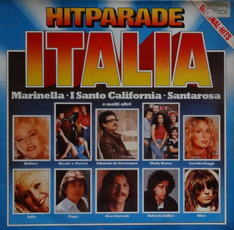 LP Sampler Hitparade ITALIA 1981 / Schallplatte /Porto 5.00 | Kaufen ...