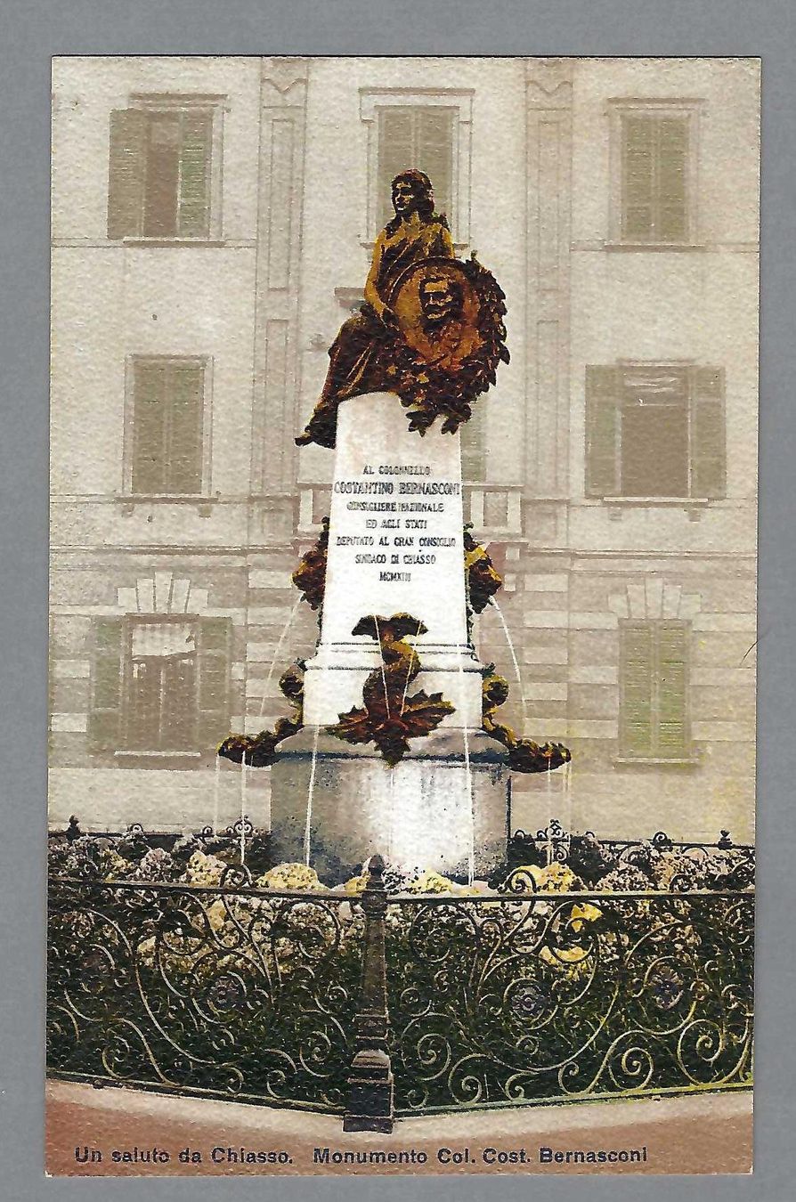 Cartoline postali: CHIASSO, * – Usato da Pura venduto da ulisse1957