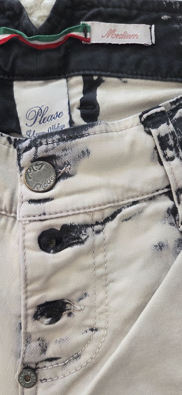 Please Jeans Jeans: Jeanshose mit einer speziellen Waschung – Nuovo (secondo la descrizione) da Belp venduto da mar_wyp6 1
