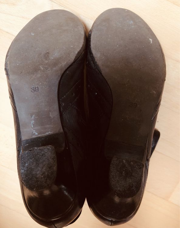 Stiefelette schwarz 39 3
