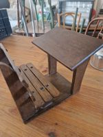 Holz Schreibpult mit Sitzbank handgemacht gebraucht