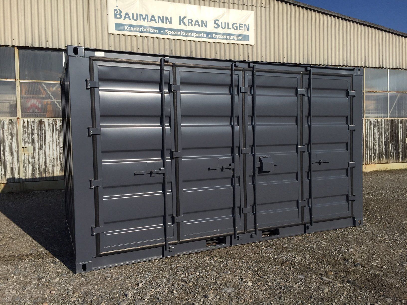 Contenitori edile: 15' Lagercontainer Open Side – Nuovo (secondo la descrizione) da Kradolf venduto da BKSAG