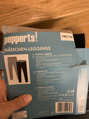 Mädchen Leggings Neu 2 stk, Grösse 146-152