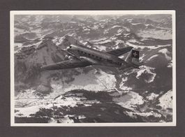 SWISSAIR DC-2 über den Voralpen/Mythen, Swissair Photo AG