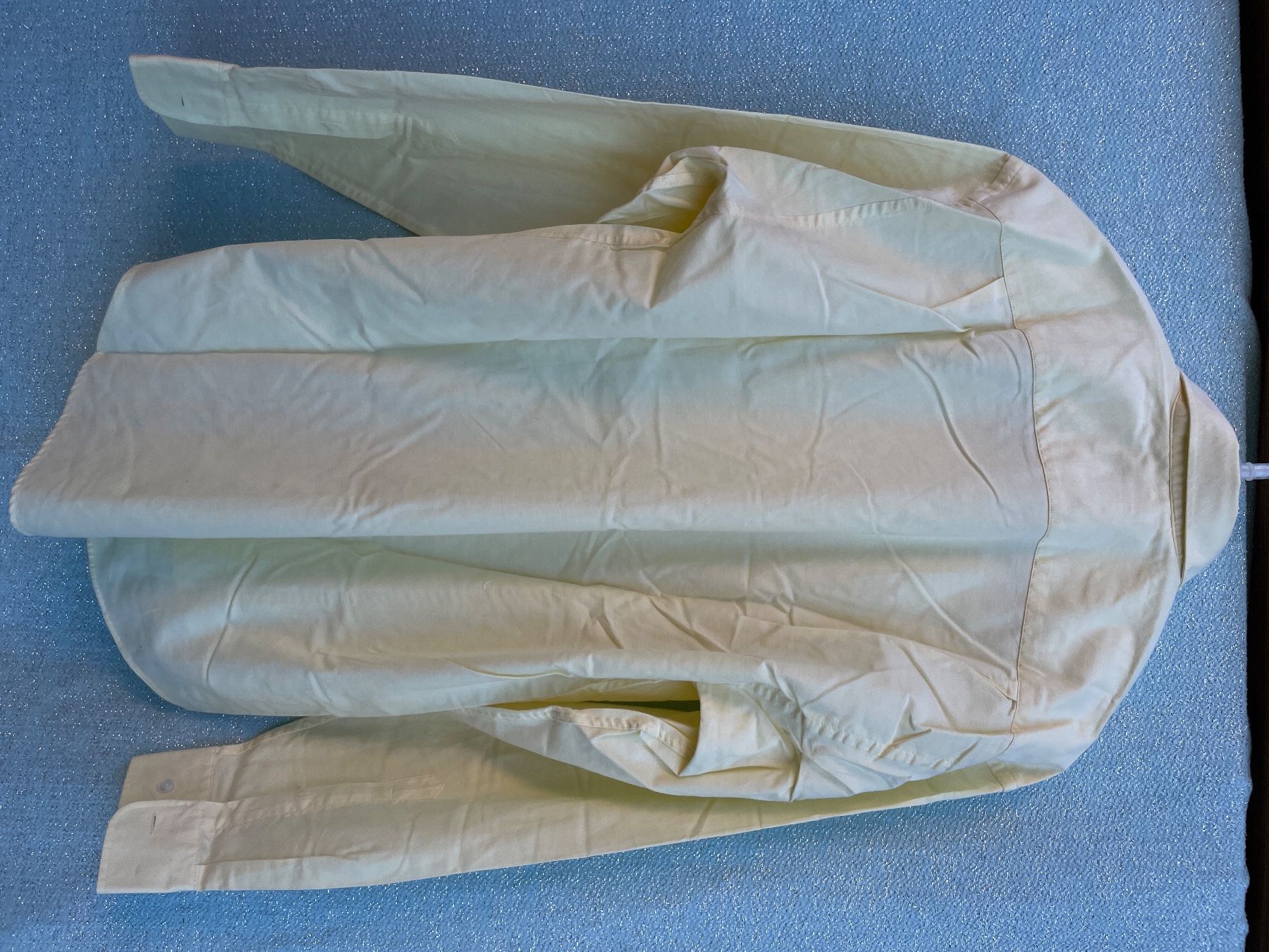 Globus Camicie: Hellgelbes GLOBUS Herren Langarm Hemd Gr. 39/40 – Usato da Frasnacht venduto da GracyStore 2