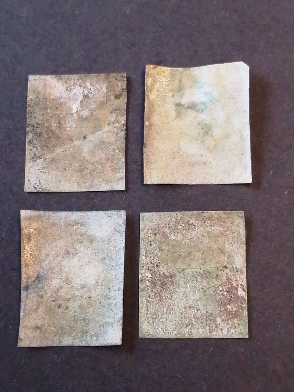 Tutti i francobolli: 4mal One Penny Red 1841  – Usato da Happerswil venduto da tschergi 1