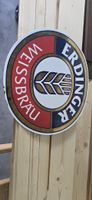 Schild Erdinger Weissbräu rund 