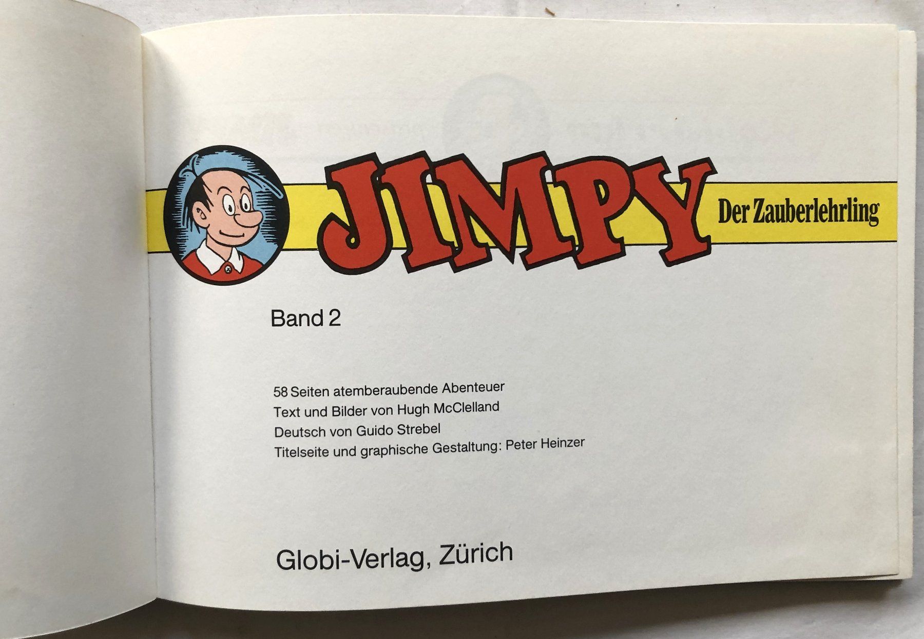 Comics: JIMPY - Band 2 - Der Zauberlehrling – Gebraucht aus Schaffhausen von durruti 2