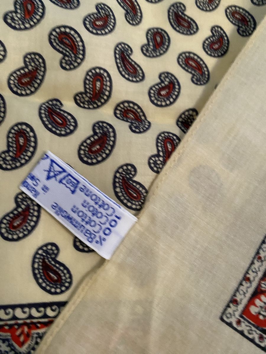 Foulard & Sciarpe: Foulard aus Baumwolle 🌸 – Usato da Opfikon venduto da Luis144 4
