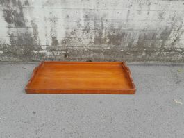 Sehr grosses Vintage Serviertablet Holz