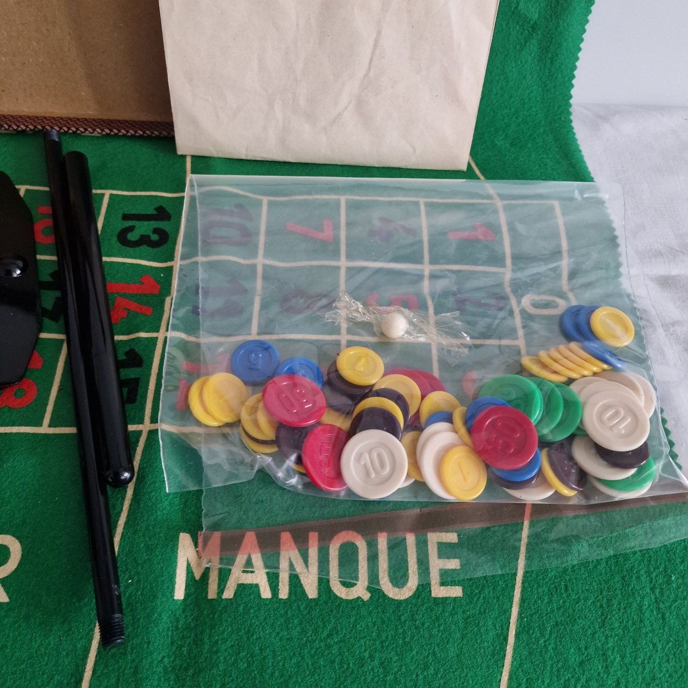 Giochi: Vintage-Roulette-Set mit Zubehör – Usato da Birr venduto da sen_8djr 4