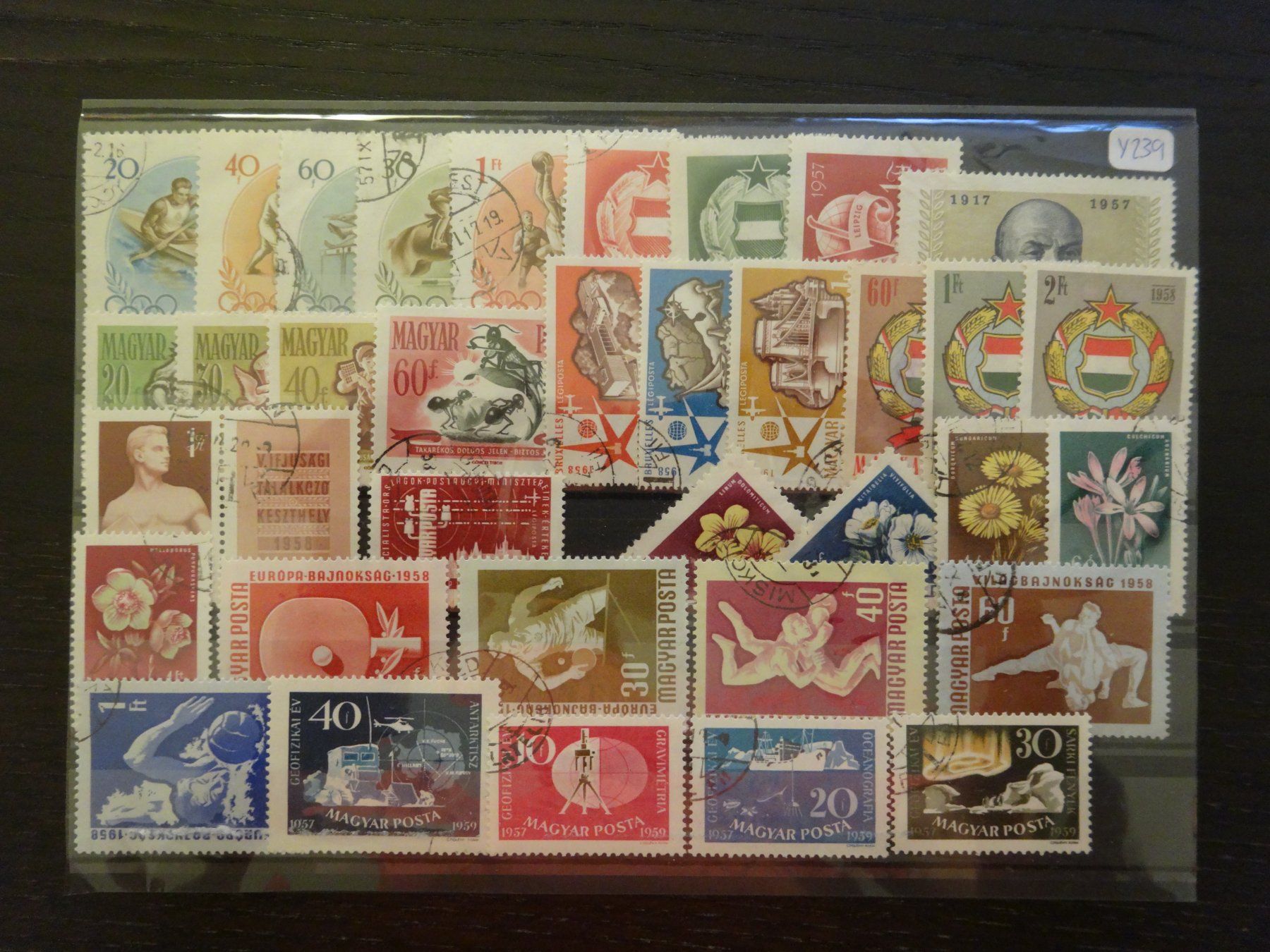 Alle Briefmarken: Ungarn Briefmarken 1956-1959 gestempelt – Gebraucht aus Zürich von reto33