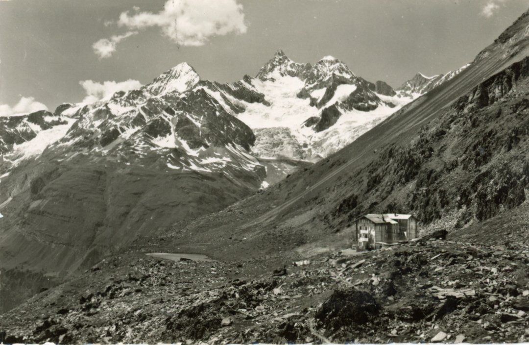 Ansichtskarten: Zermatt   VS   -    FLUHALP       um 1952 – Gebraucht aus Brig von Valcards54