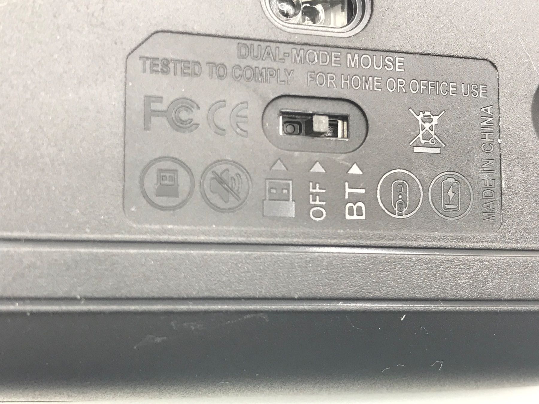 Maus: Schwarze, wiederaufladbare Computer Maus, Bluetooth + USB – Neu und originalverpackt aus Niederteufen von mix18 1