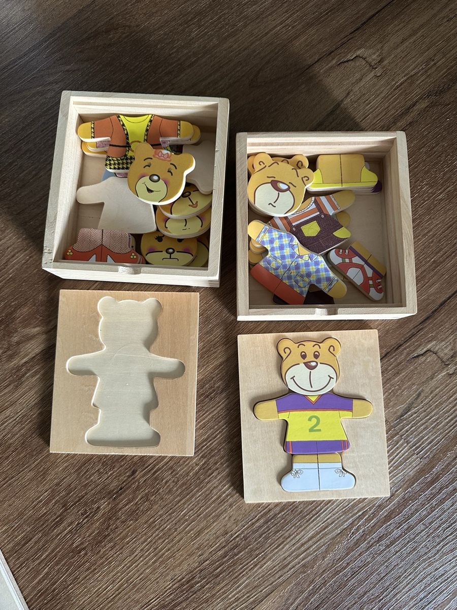 Spielzeuge: Ankleidepuzzle Bär – Gebraucht aus Au SG von DM-Fashion