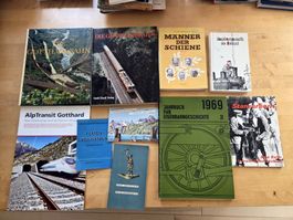 10 Bücher über die Schweizer Eisenbahn