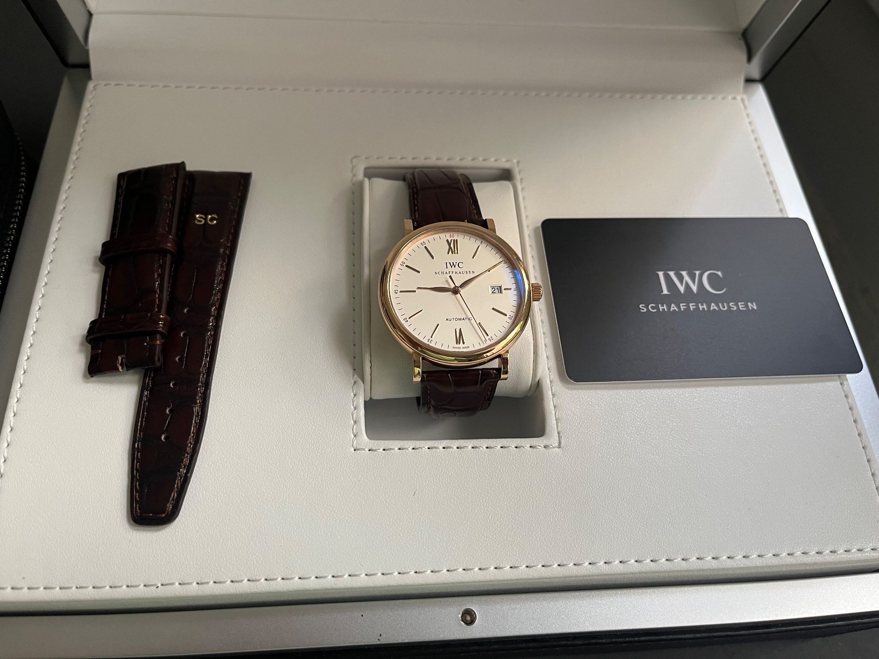 IWC Orologi: IWC Portofino rosé gold automatic – Usato da Blonay venduto da sca_85sp 3