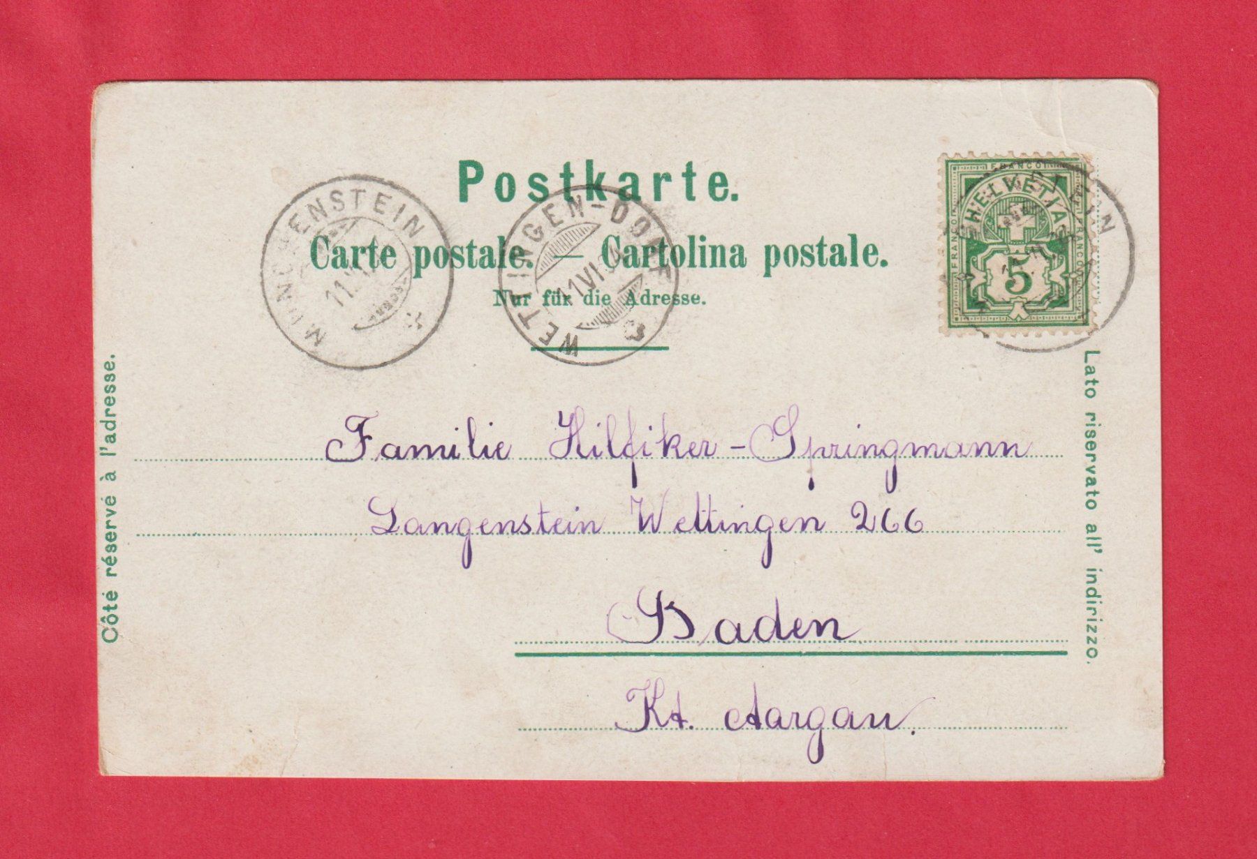 Cartoline postali: Gruss aus Basel (BS) 3-Bild Farb-Litho – Usato da Zürich venduto da Gill46 1