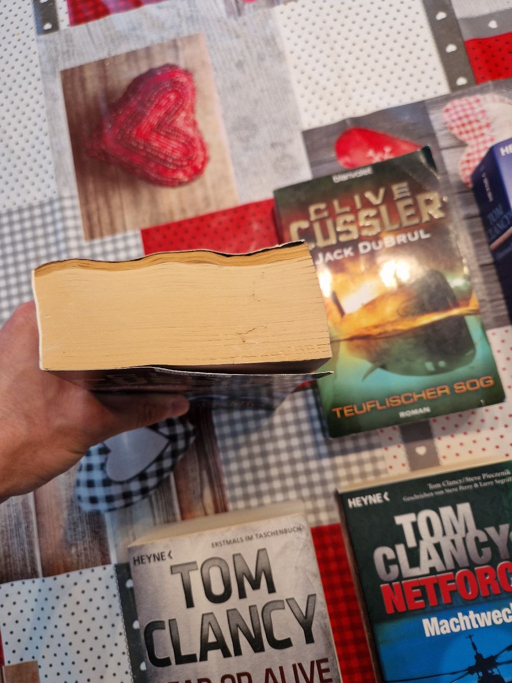 Libri: Tom Clancys, Clive Cussler Büchersammlung – Usato da Glis venduto da mic_2ht8 1