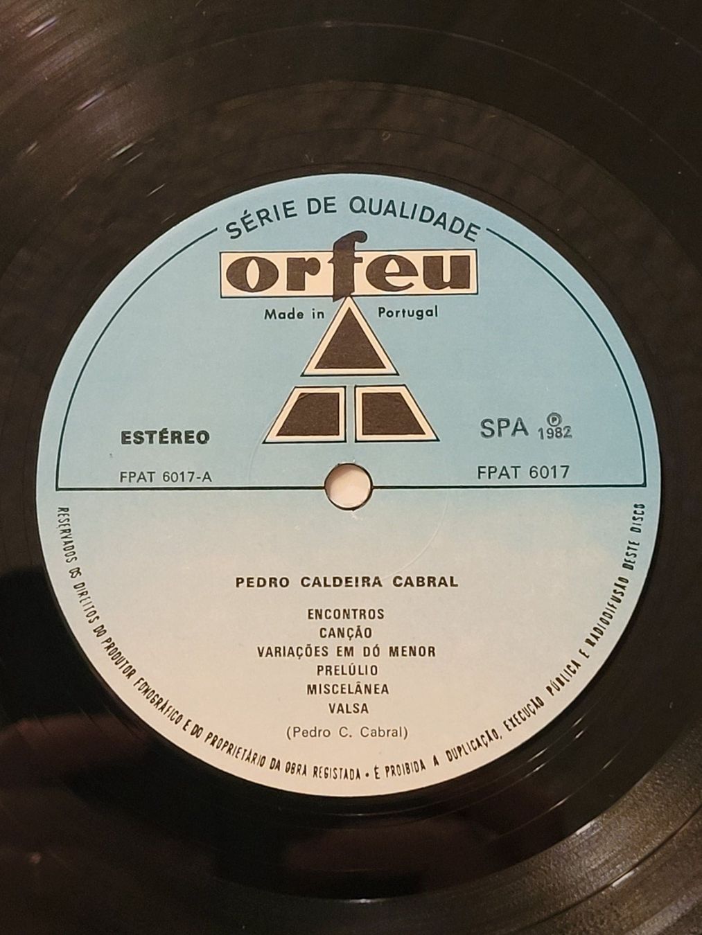 Schallplatten: Vinyle Pedro Caldeira Cabral - Encontros Orfeu – Gebraucht aus la Chaux-de-Fonds von Lampe 3