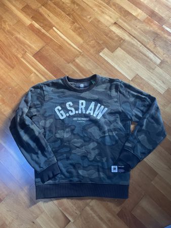 G-Star RAW Men's Camo Print Sweatshirt, Size S