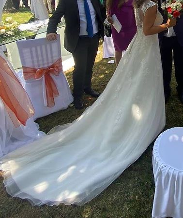 Elegantes Brautkleid Made in Italy