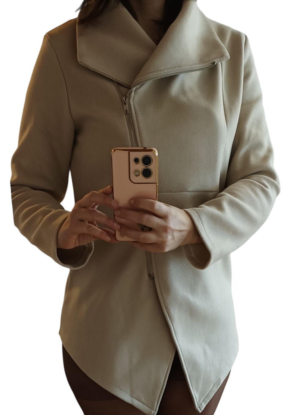 Giacche: Blazer beige asymétrique, taille 38. – Nuovo (secondo la descrizione) da Chermignon-Bas venduto da deb_vme 5