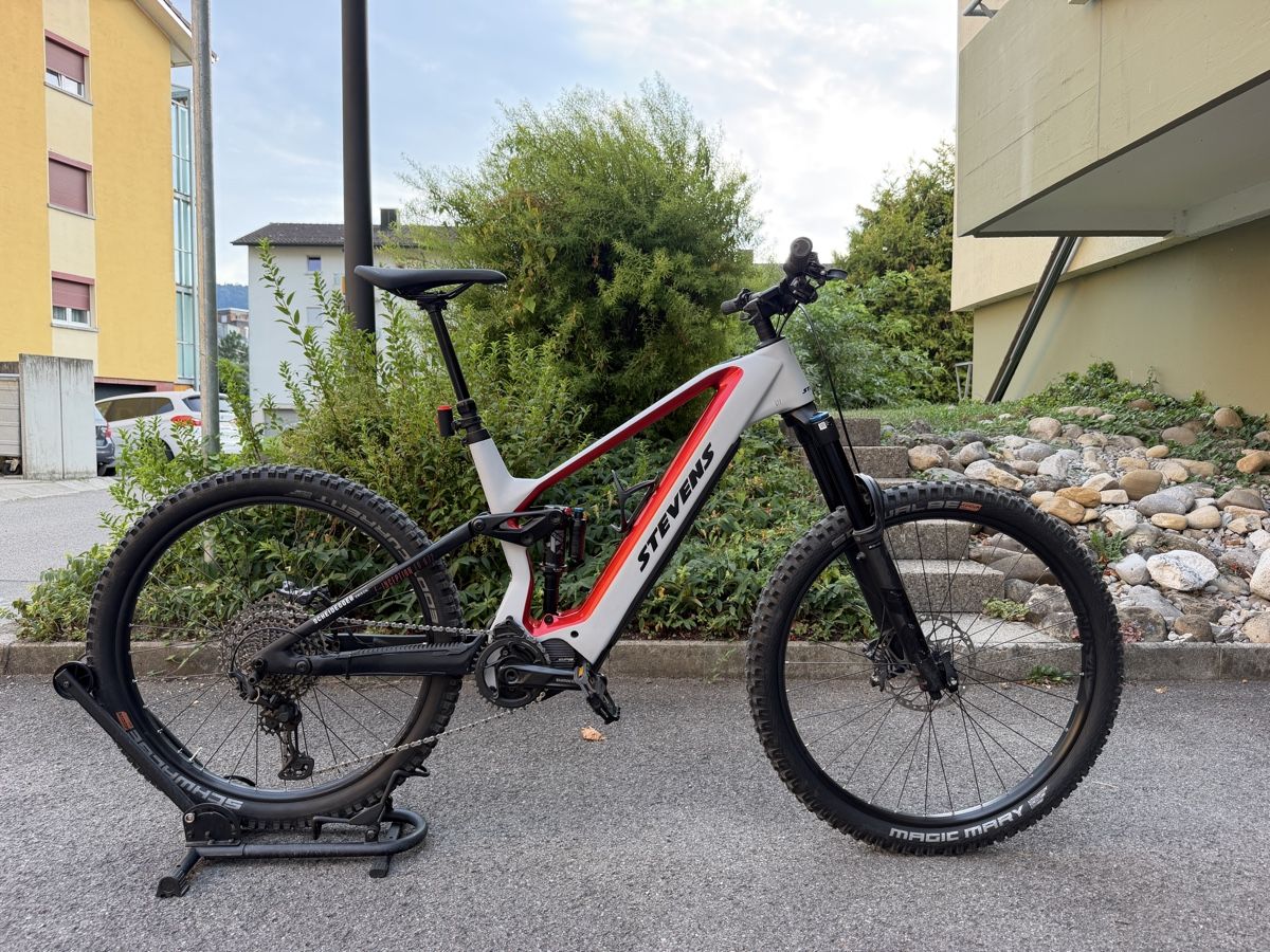 Stevens Velos: STEVENS E-Inception ED  726Wh akku Jg 22 – Gebraucht aus Stansstad von 91PD