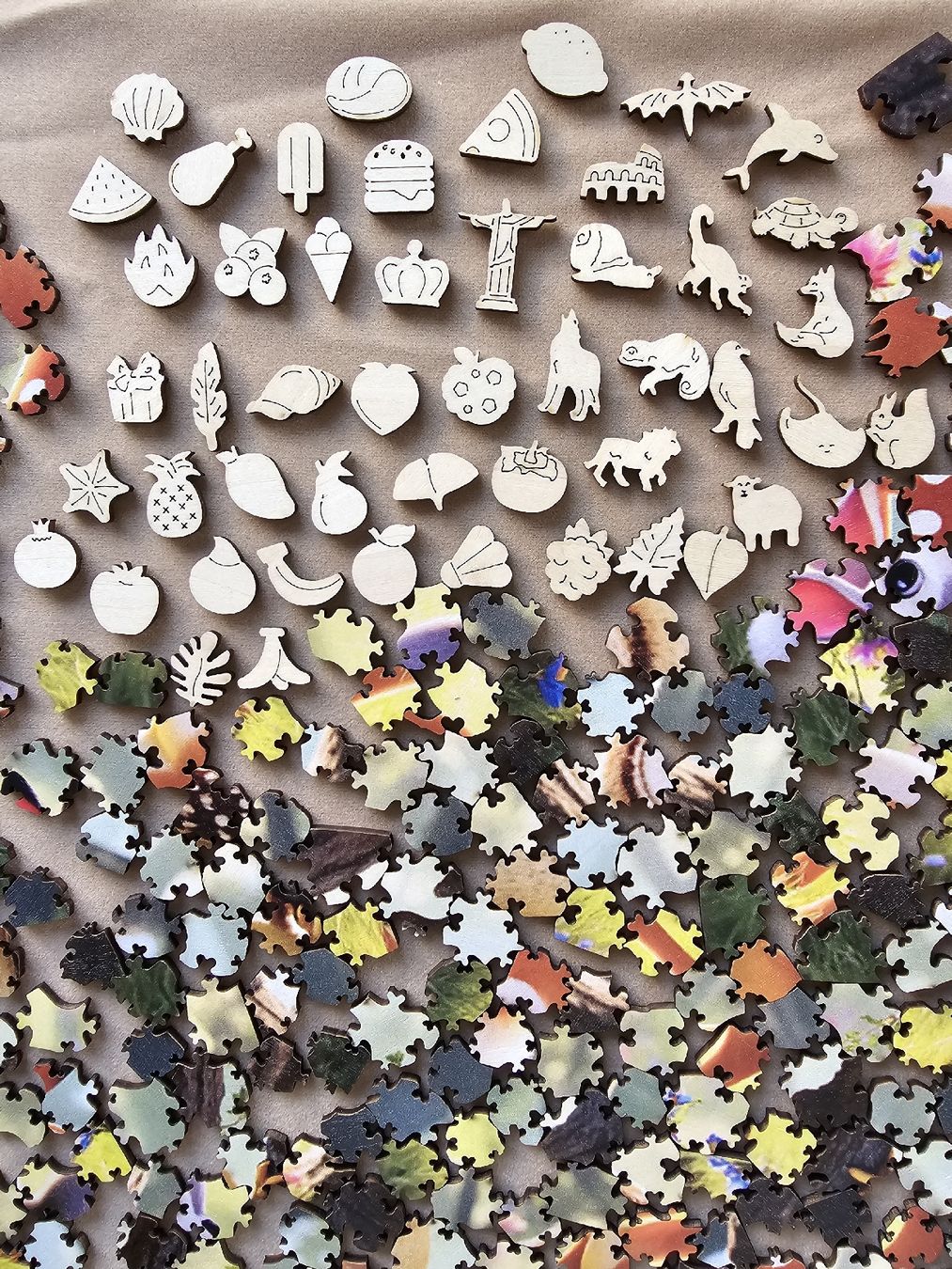 Puzzle: Süsses Holzpuzzle "Bambi & Freunde" 502 Teile – Nuovo (secondo la descrizione) da Bütschwil venduto da Taranabo 2