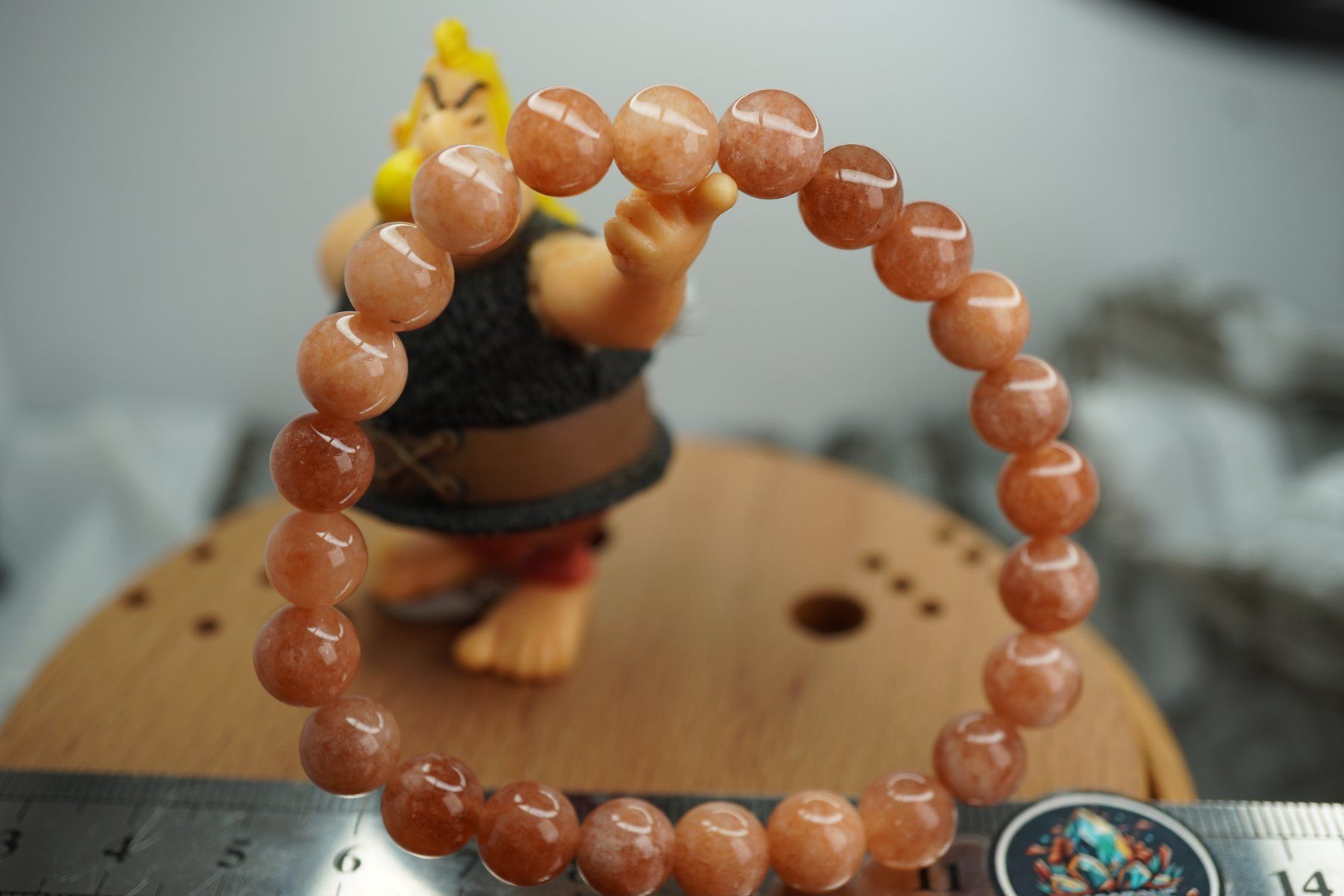 Minerali & Pietre curative: Sonnenstein   Mix  Armband    (Räumung!) – Nuovo e nell'imballaggio originale da Eschenbach SG venduto da topstone 6