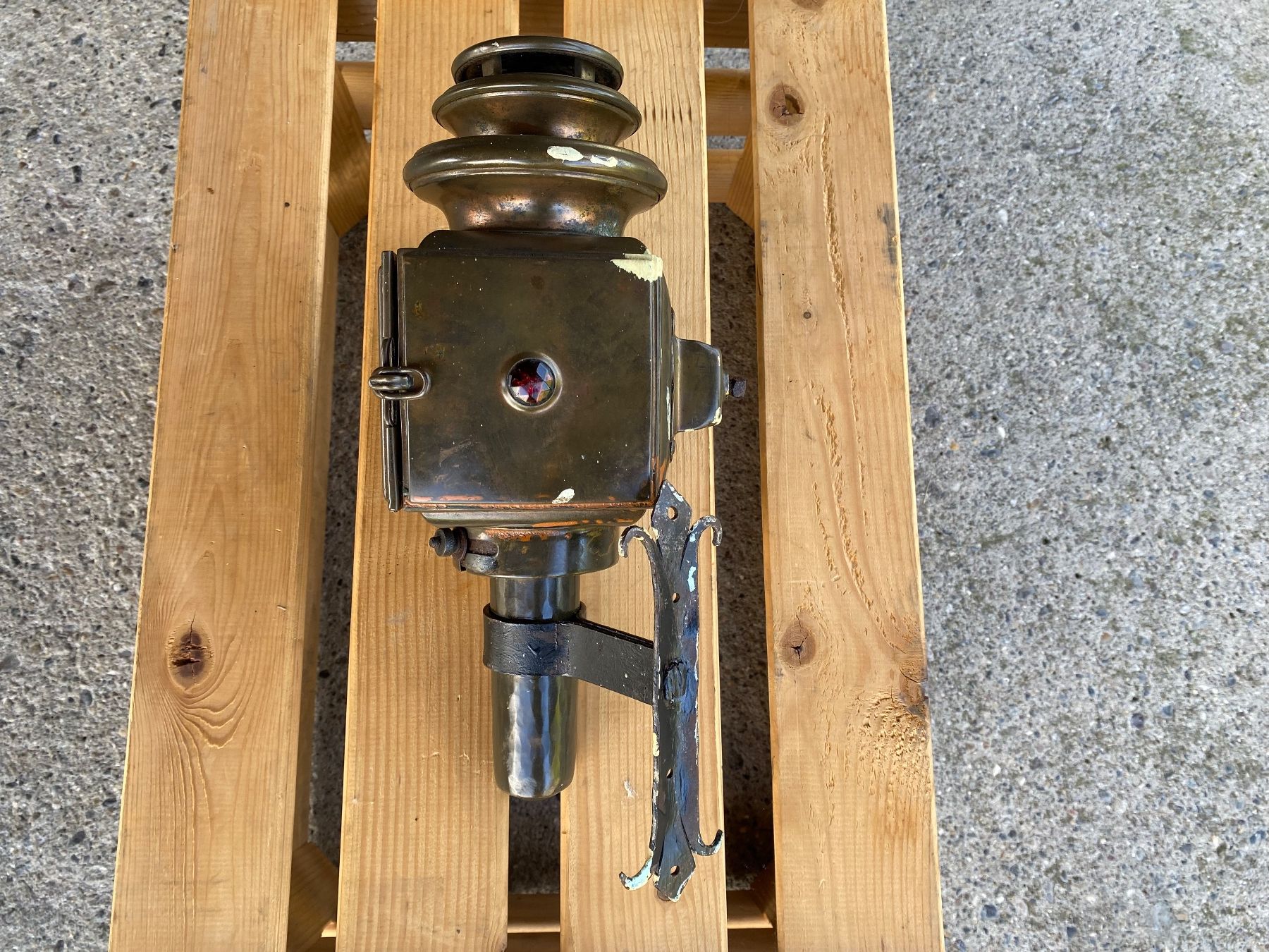 Lampen: seltene antike Ford Oldtimer Lampe aus den USA – Gebraucht aus Feldbach von Fea1 5
