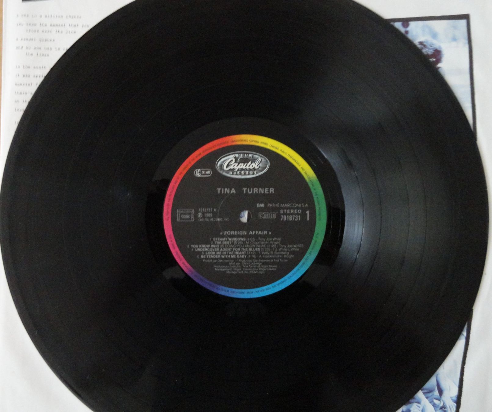 Dischi in vinile: TINA TURNER - Foreign Affair – Usato da Neftenbach venduto da Verk13 3