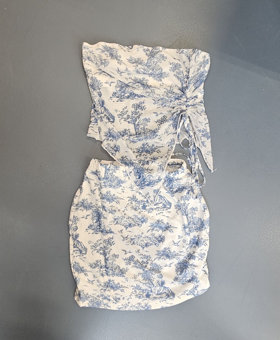 Shein Lotti di vestiti: Sommer Set blau-weiss mit Muster, Gr. XS – Nuovo (secondo la descrizione) da Chur venduto da Aleksandra6