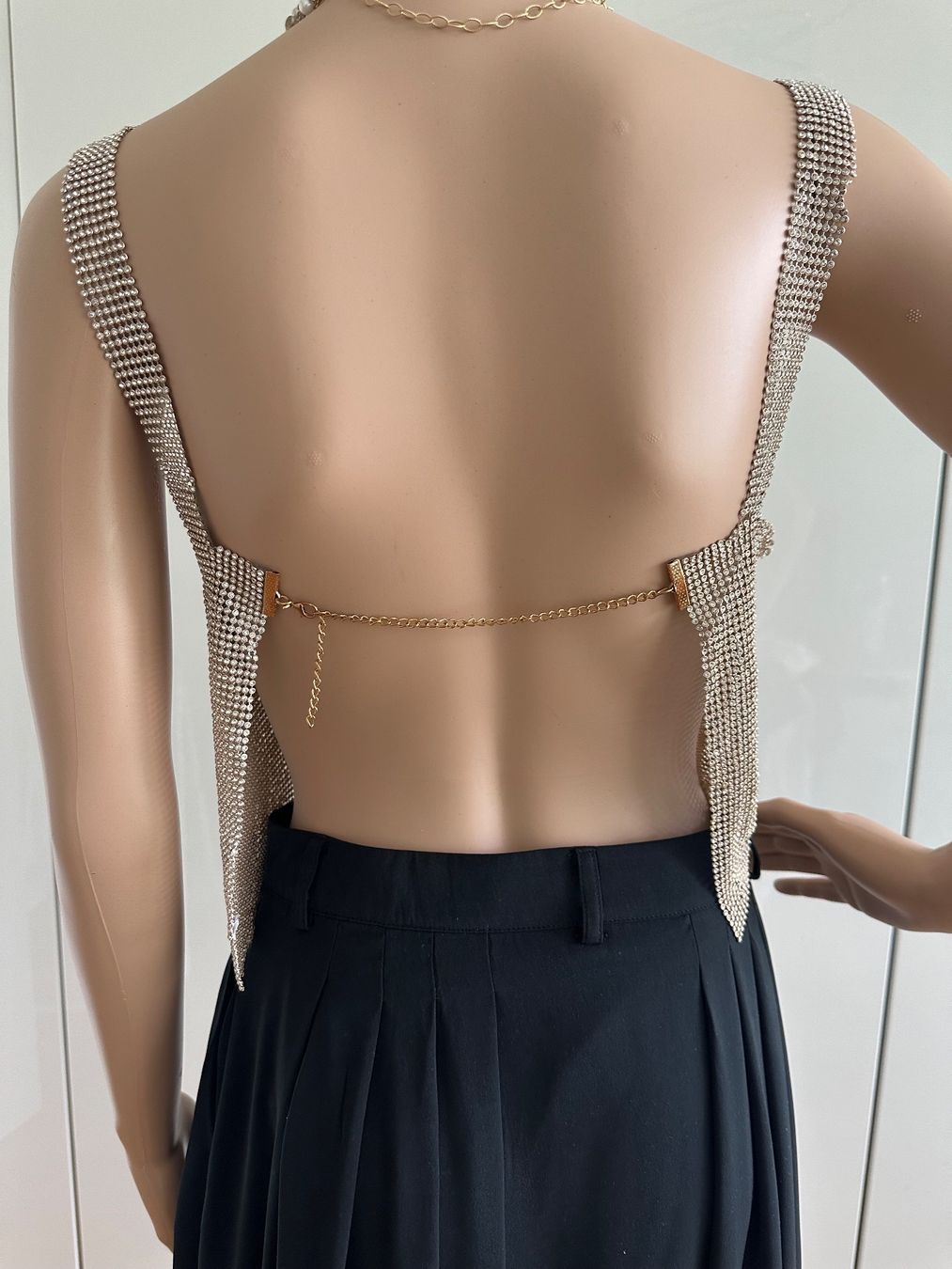 Tops: Funkelndes Top aus Strass Marke Superdown – Gebraucht aus Thalwil von GerSutter 2