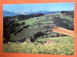 Menzberg mit Berner Alpen. Hotel Kreuz Menzberg