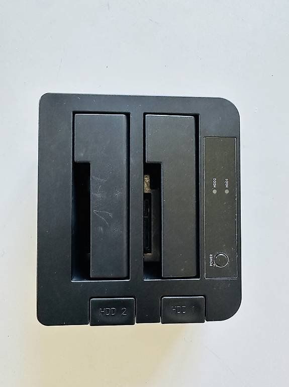 Docking station: Dockingstation 2x SATA 3.5 & 2.5 Zoll - USB 3.0 – Usato da Zürich venduto da ThiIo 1