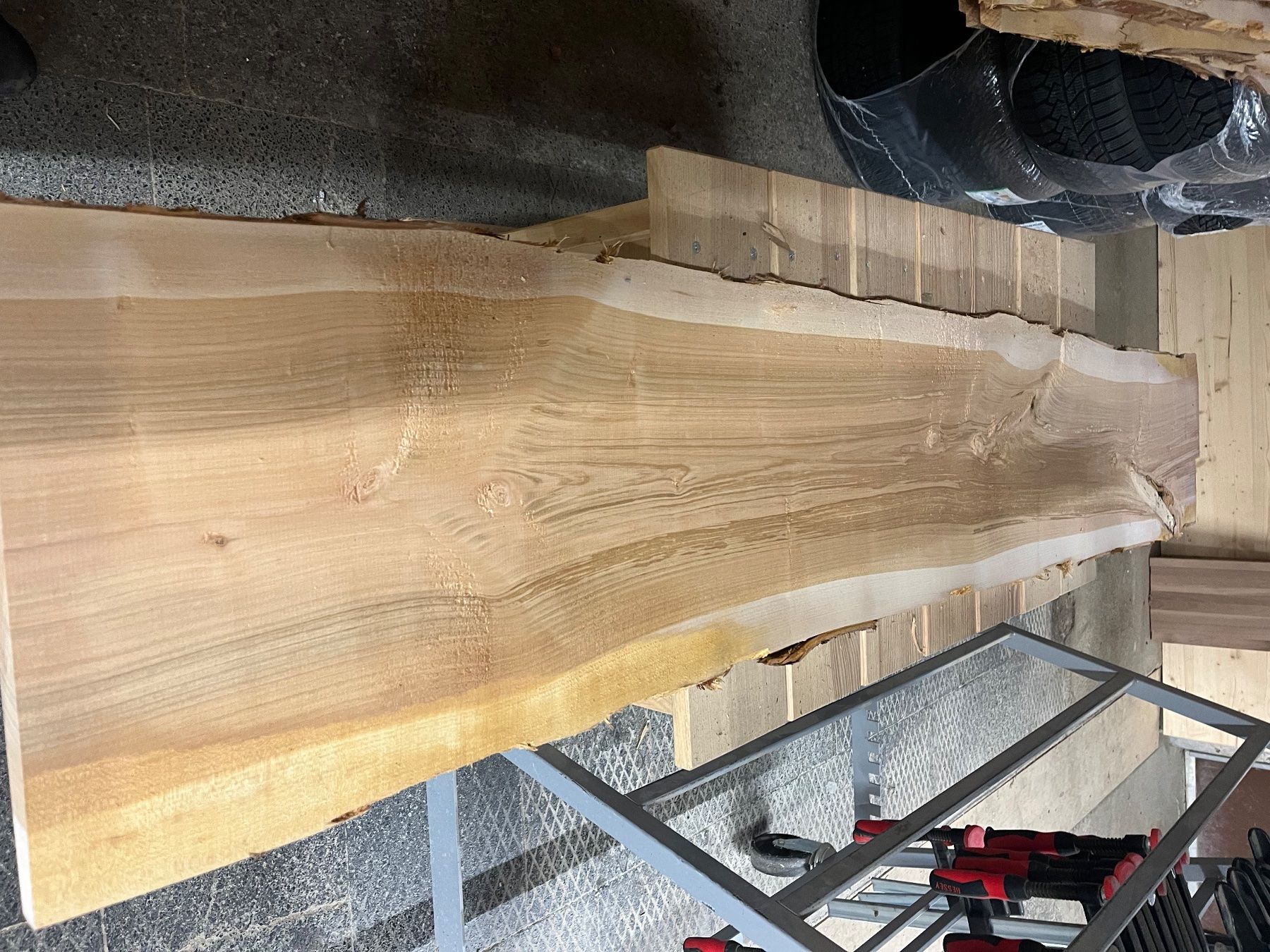 Articoli in legno: Diverse Kirschbaumbretter (Tisch, Epoxy, Möbel, Schneidbrett – Nuovo (secondo la descrizione) da Raperswilen venduto da Gut1 3