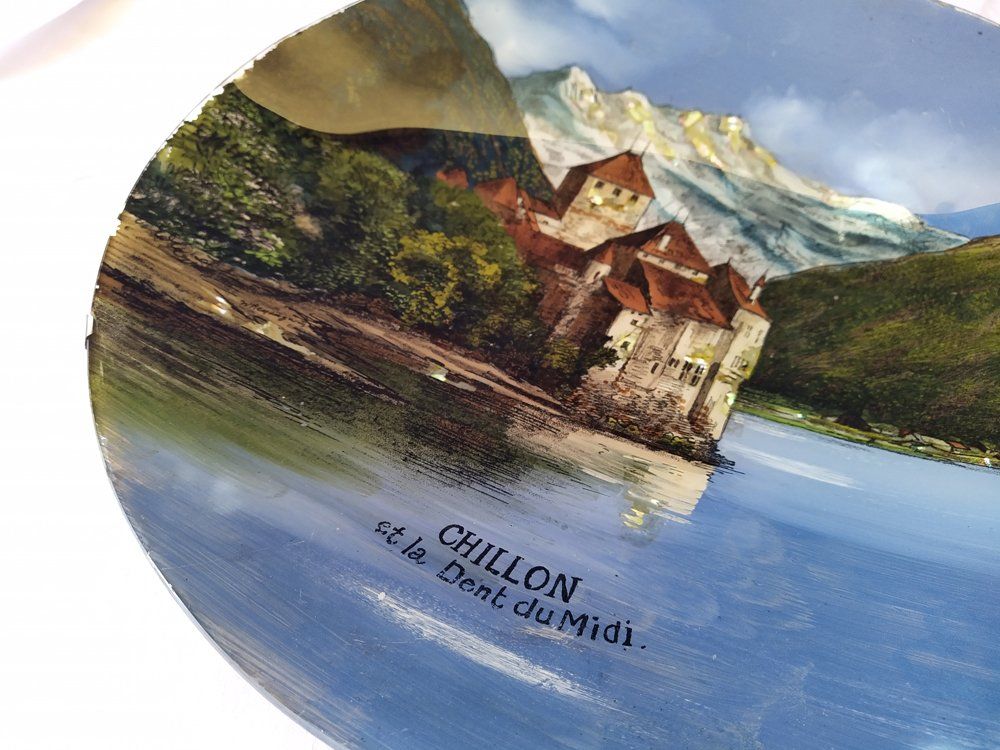 Piatti: Château de Chillon - Grande Assiette – Usato da Morgins venduto da Laurentcorinne 7