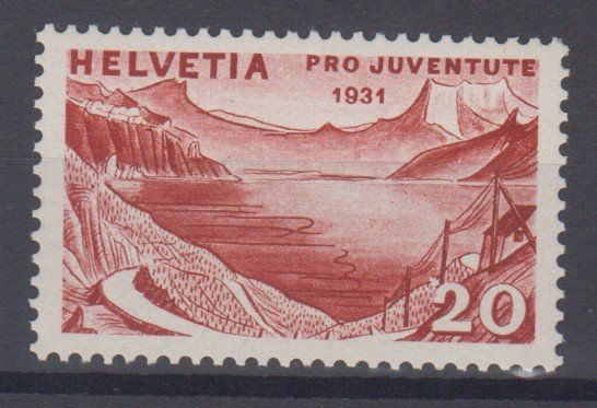 Alle Briefmarken: Variété Pro Juventute 59.2.01 (100.--) – Gebraucht aus Boécourt von Denteles66