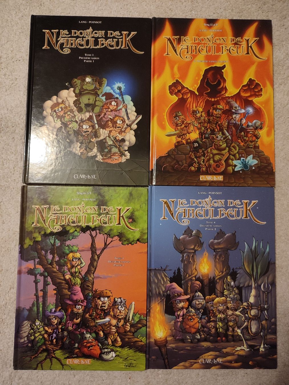 Fumetti: le donjon de Naheulbeuk 1-4 tome3 eo – Usato da Bougy-Villars venduto da Vogue