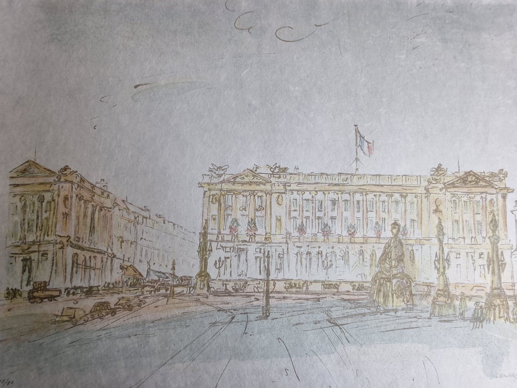 Grafiken & Lithographien: WULLSCHLEGER HANS LITHOGRAPHIE SINIERT NUMMERIERT – Gebraucht aus Gersau von grafik-kunst