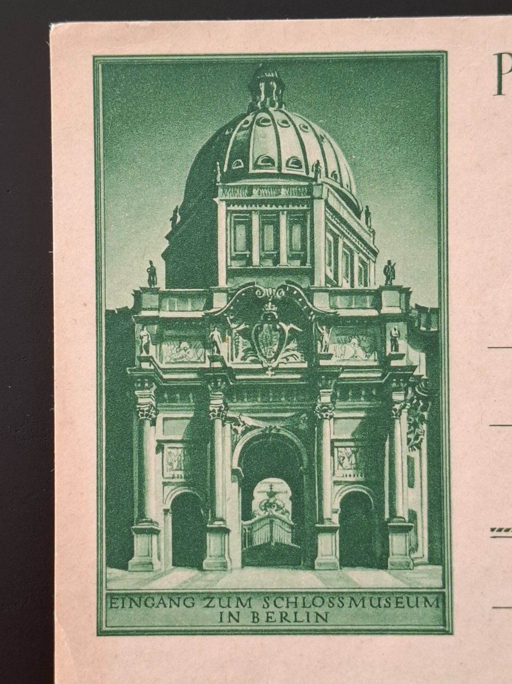 Cartoline postali: Postkarte Grossdeutsches Reich 1944. Postfrisch. – Nuovo (secondo la descrizione) da Schaffhausen venduto da R_Muzh 1