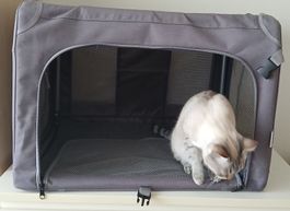 Grosse Tansportbox Transporttasche Reisetasche Katzen